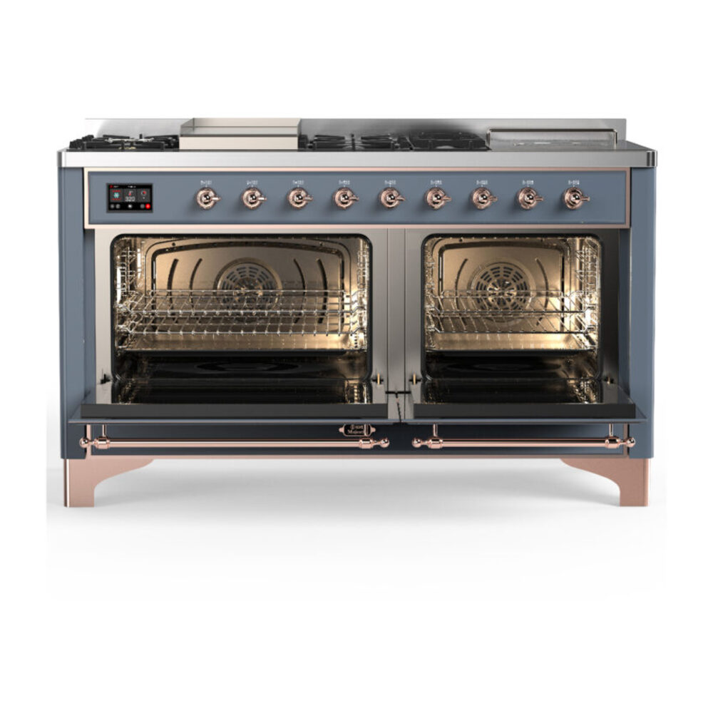 ILVE-UM60FSQNR3BGPLP-Double Oven Open View