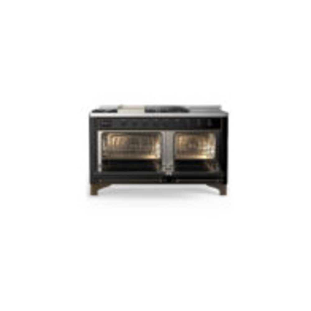 ILVE-UM60FSQNR3BKB-Double Oven Open View
