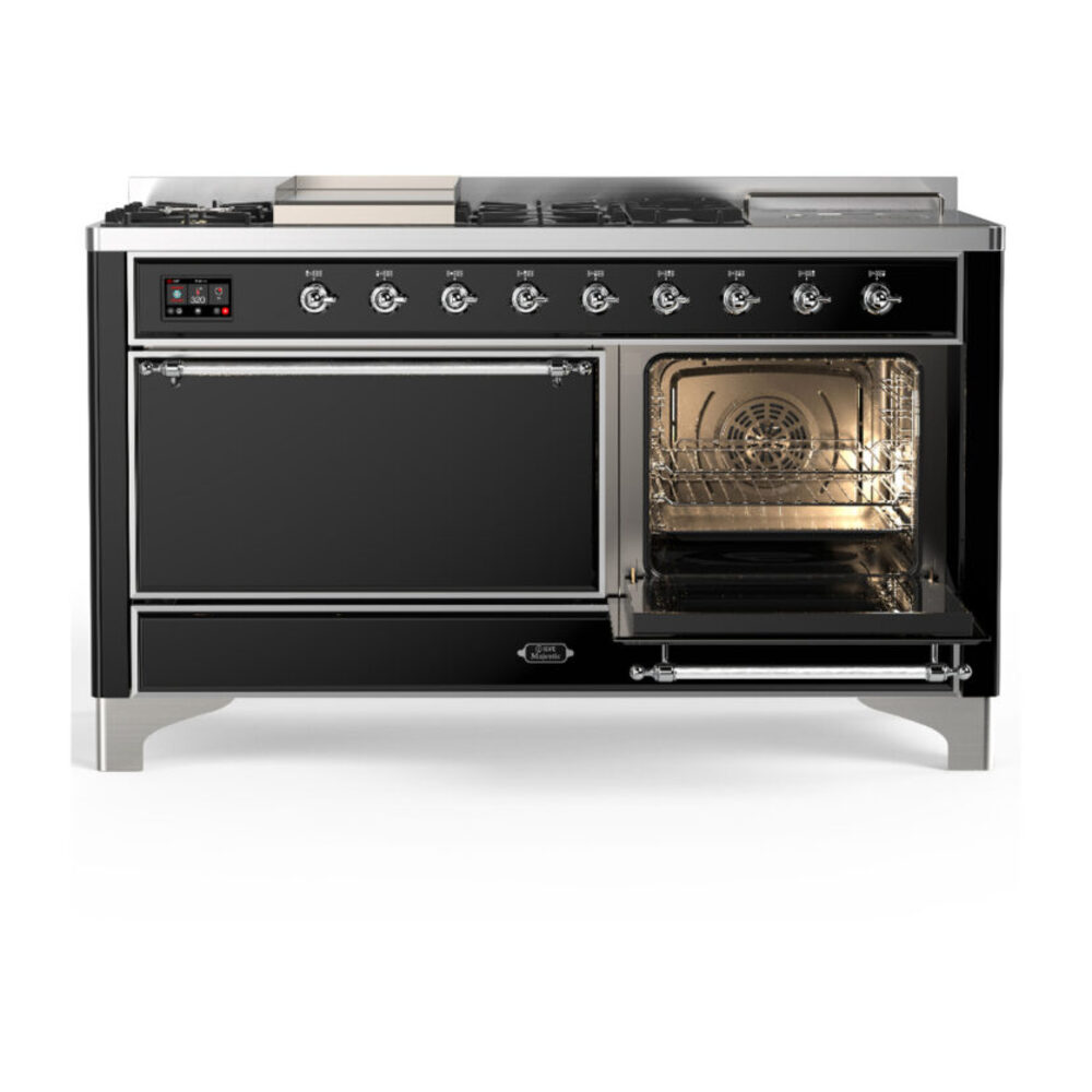 ILVE-UM60FSQNR3BKC-Secondary Oven Open View