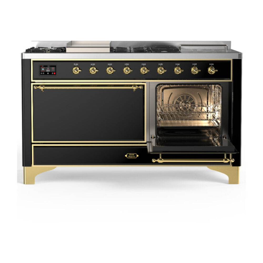 ILVE-UM60FSQNR3BKGLP-Secondary Oven Open View