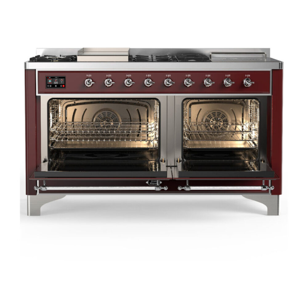 ILVE-UM60FSQNR3BUC-Double Oven Open View
