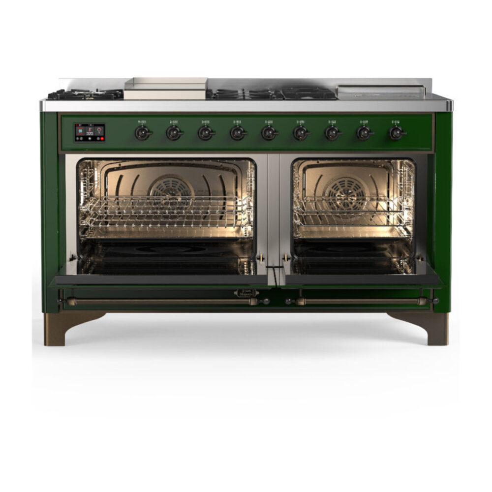 ILVE-UM60FSQNR3EGBLP-Double Oven Open View