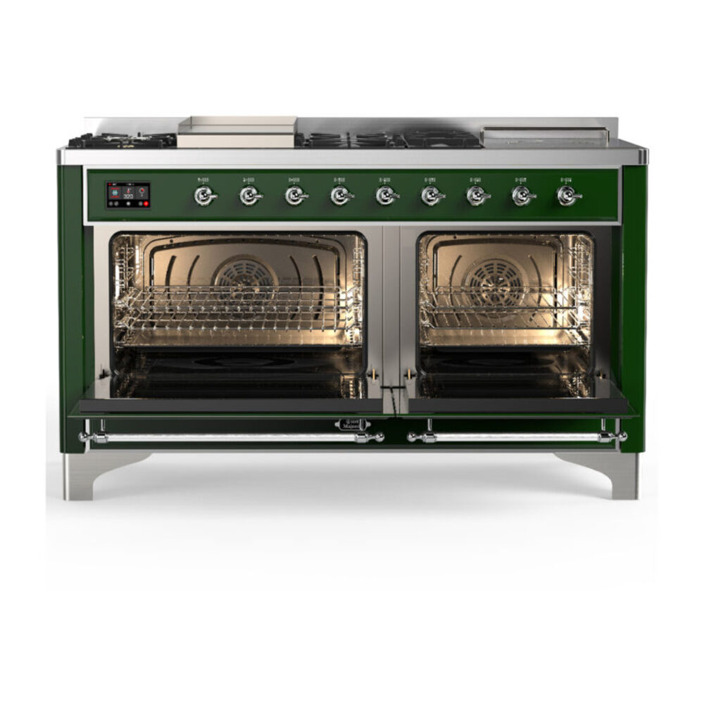 ILVE-UM60FSQNR3EGCLP-Double Oven Open View
