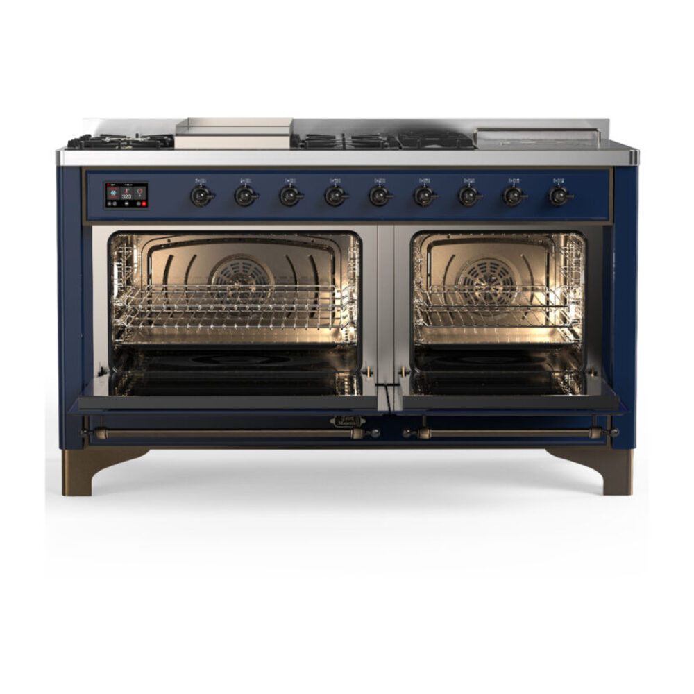ILVE-UM60FSQNR3MBBLP-Double Oven Open View