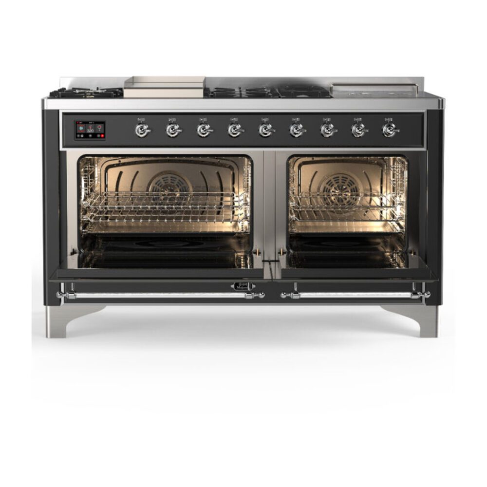ILVE-UM60FSQNR3MGC-Double Oven Open View