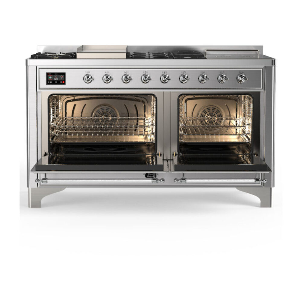 ILVE-UM60FSQNR3SSC-Double Oven Open View