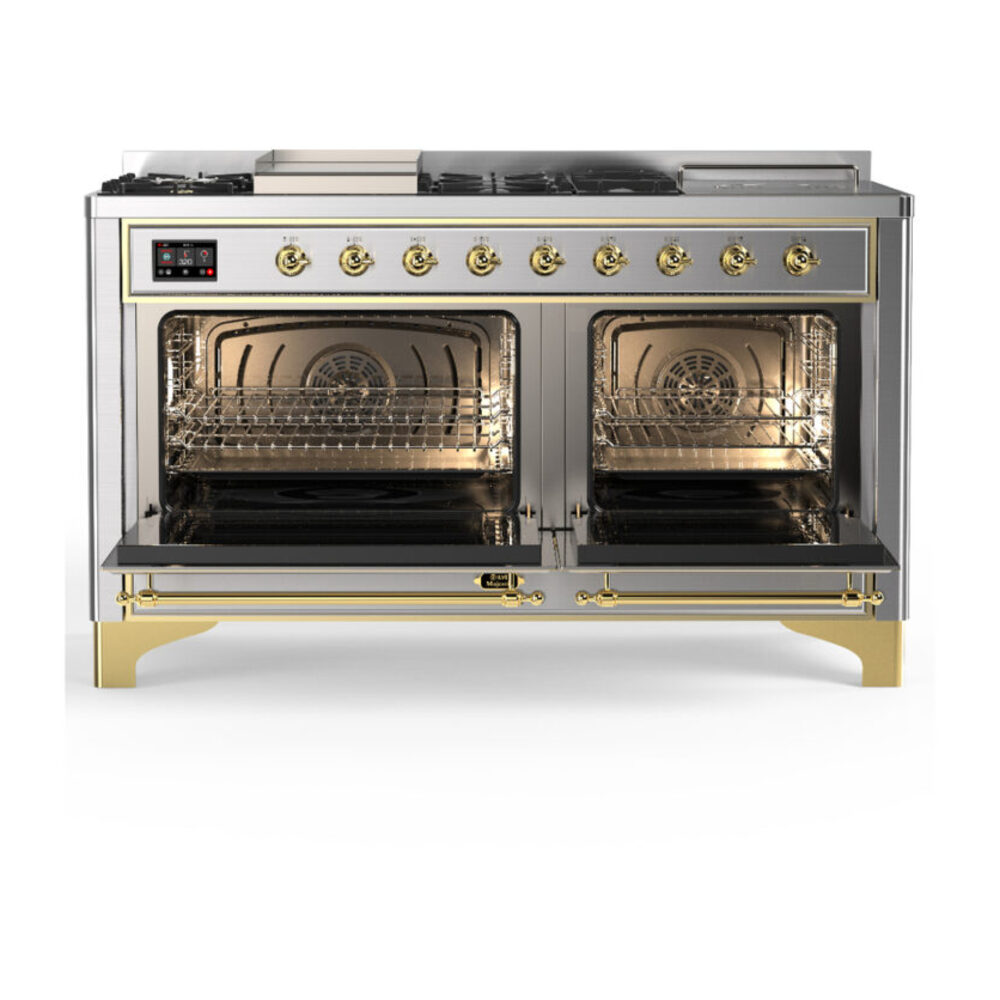 ILVE-UM60FSQNR3SSG-Double Oven Open View