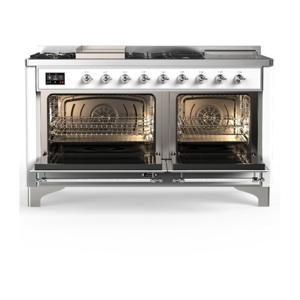 ILVE-UM60FSQNR3WHC-Double Oven Open View