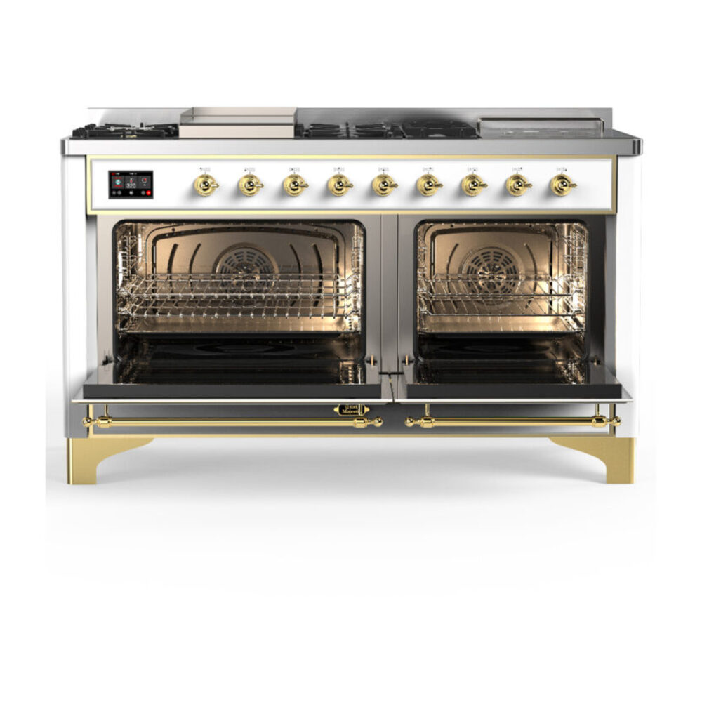 ILVE-UM60FSQNR3WHGLP-Double Oven Open View