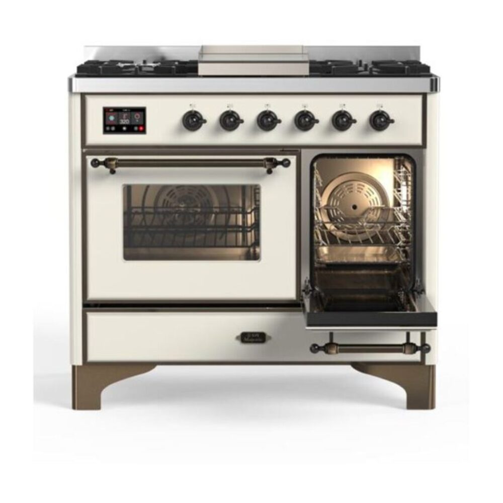 ILVE_UMD10FDNS3AWB_Majestic_II_40_Dual_Fuel_Range_Left_Angle