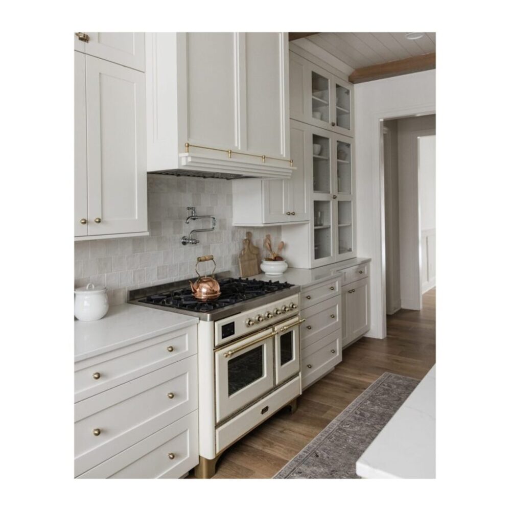ILVE UMD10F Majestic II 40 inch Dual Fuel Range with 6 Burners, Griddle