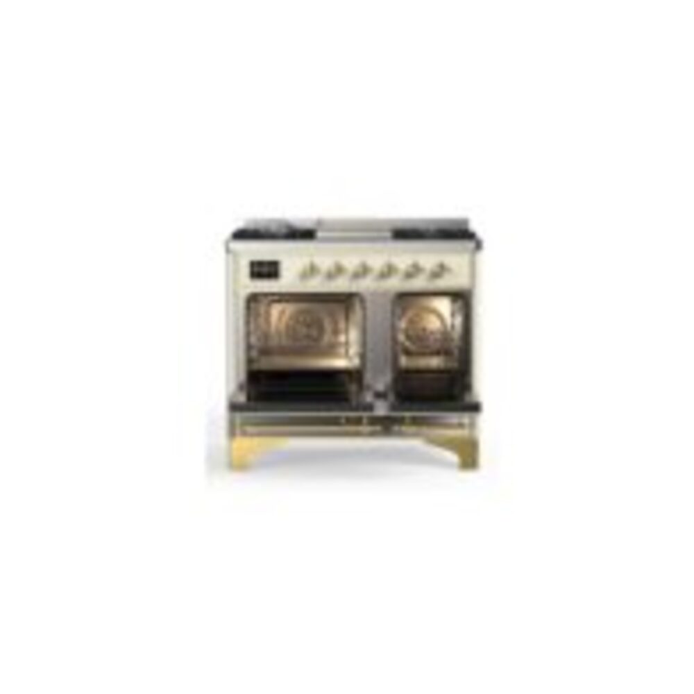 ILVE_UMD10FDNS3AWG_Majestic_II_40"_Dual_Fuel_Range_Front_View