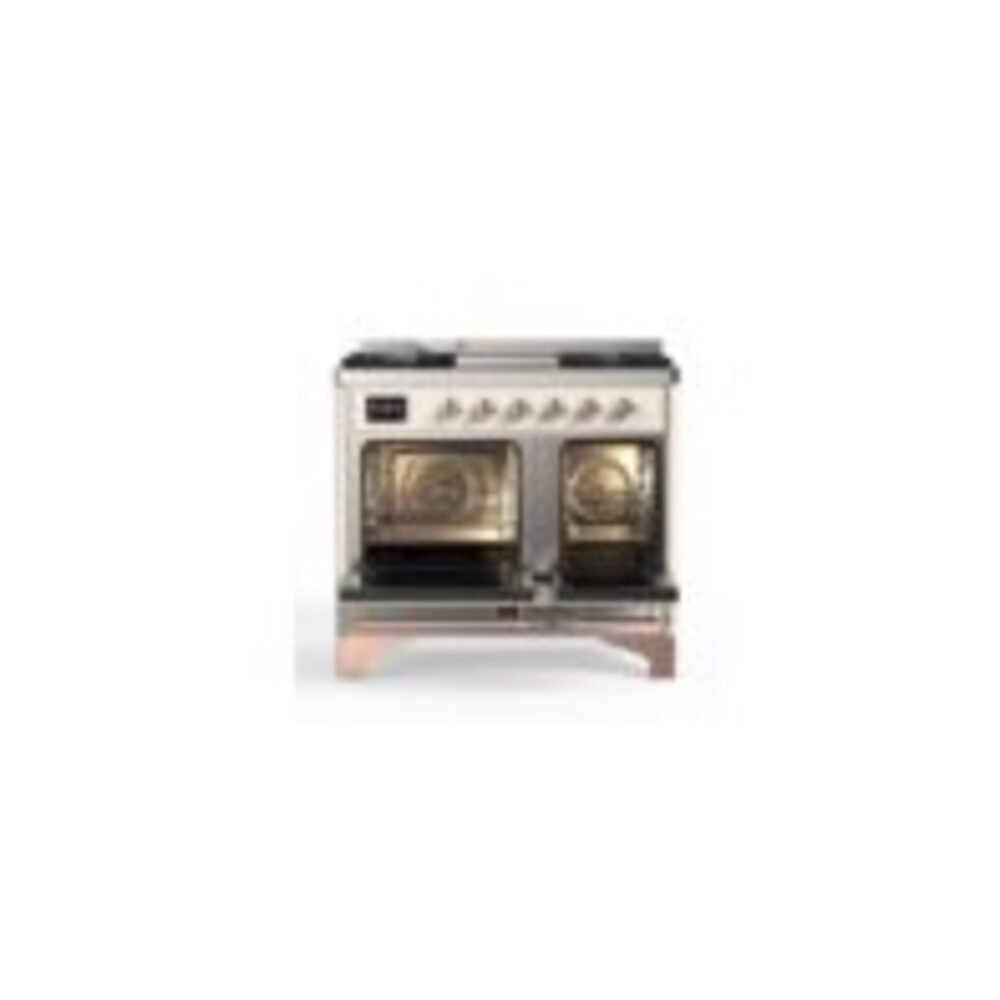 ILVE_UMD10FDNS3AWPLP_Majestic_II_40"_Dual_Fuel_Range_Front_View