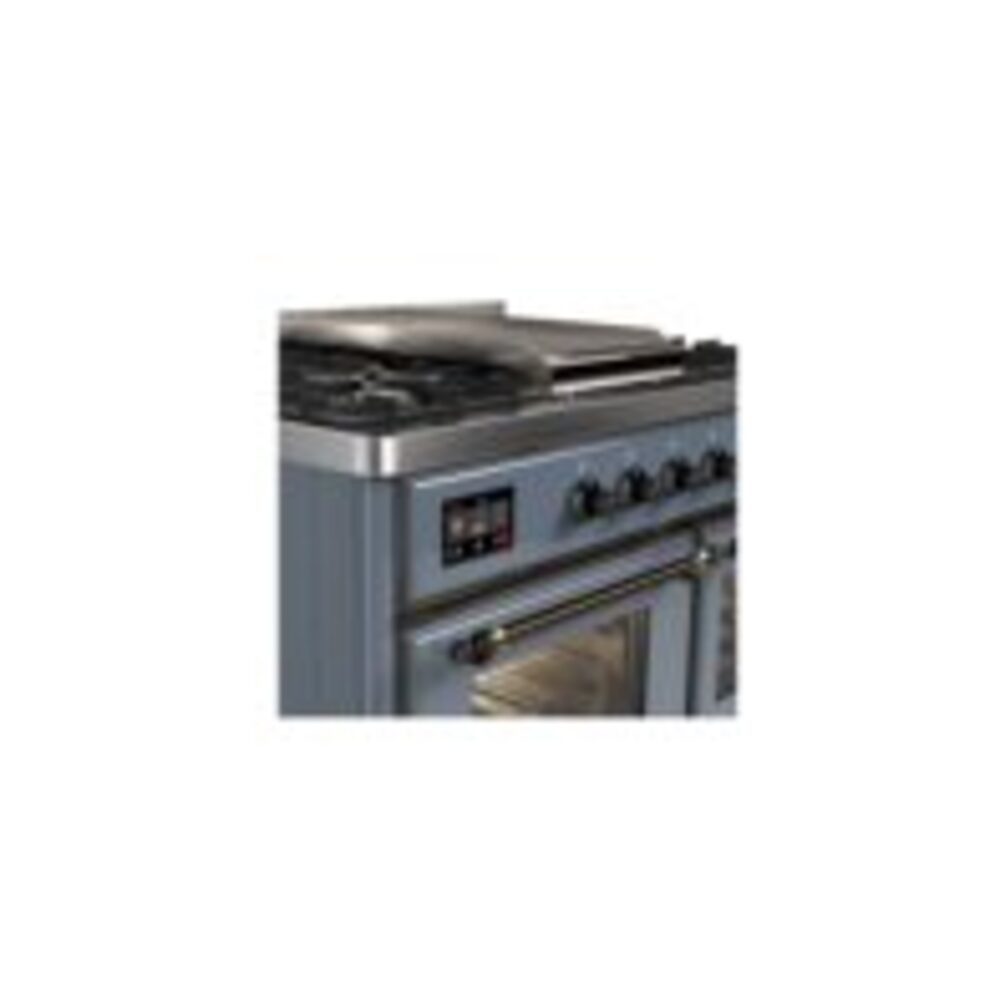 ILVE UMD10F Majestic II 40 inch Dual Fuel Range with 6 Burners, Griddle
