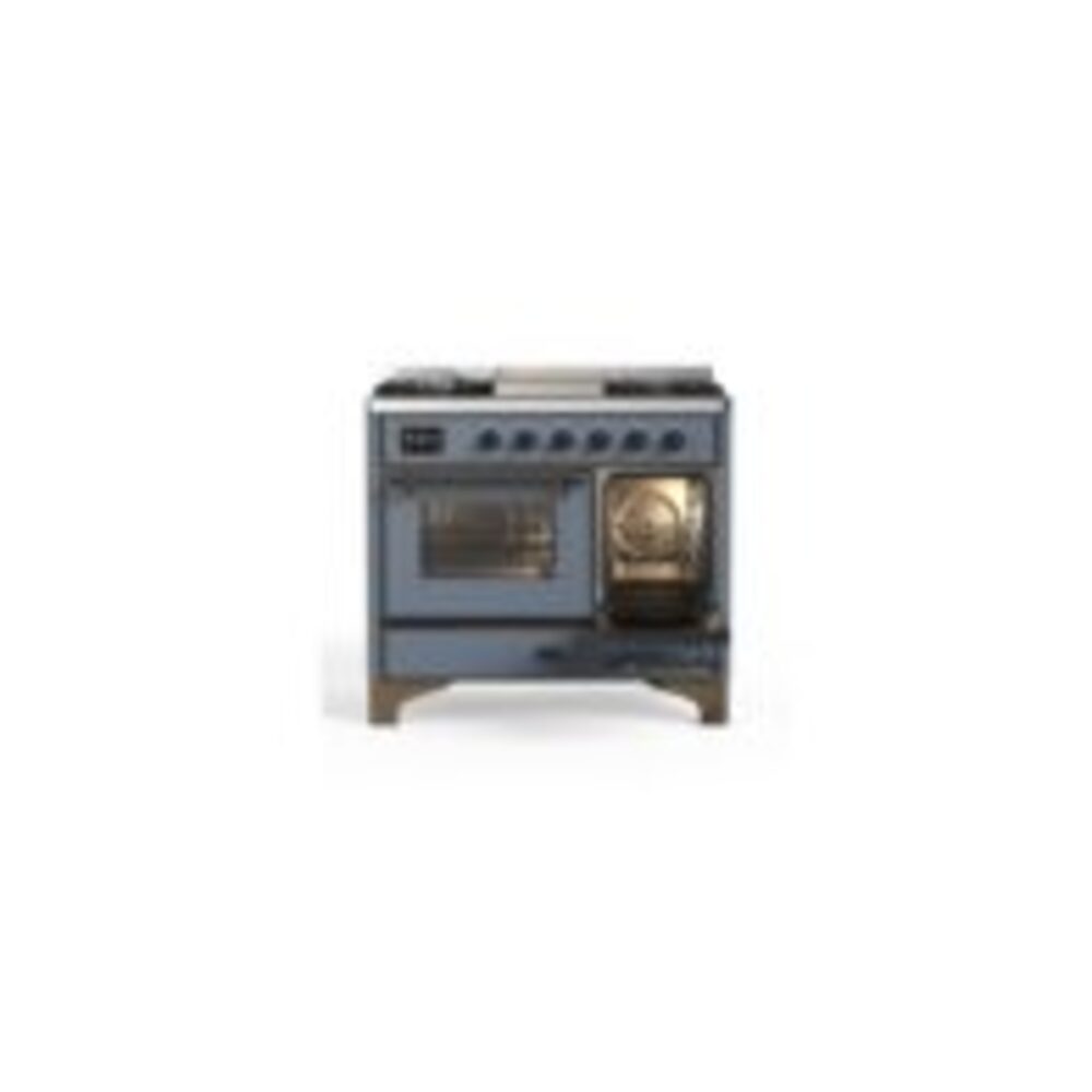 ILVE UMD10F Majestic II 40 inch Dual Fuel Range with 6 Burners, Griddle