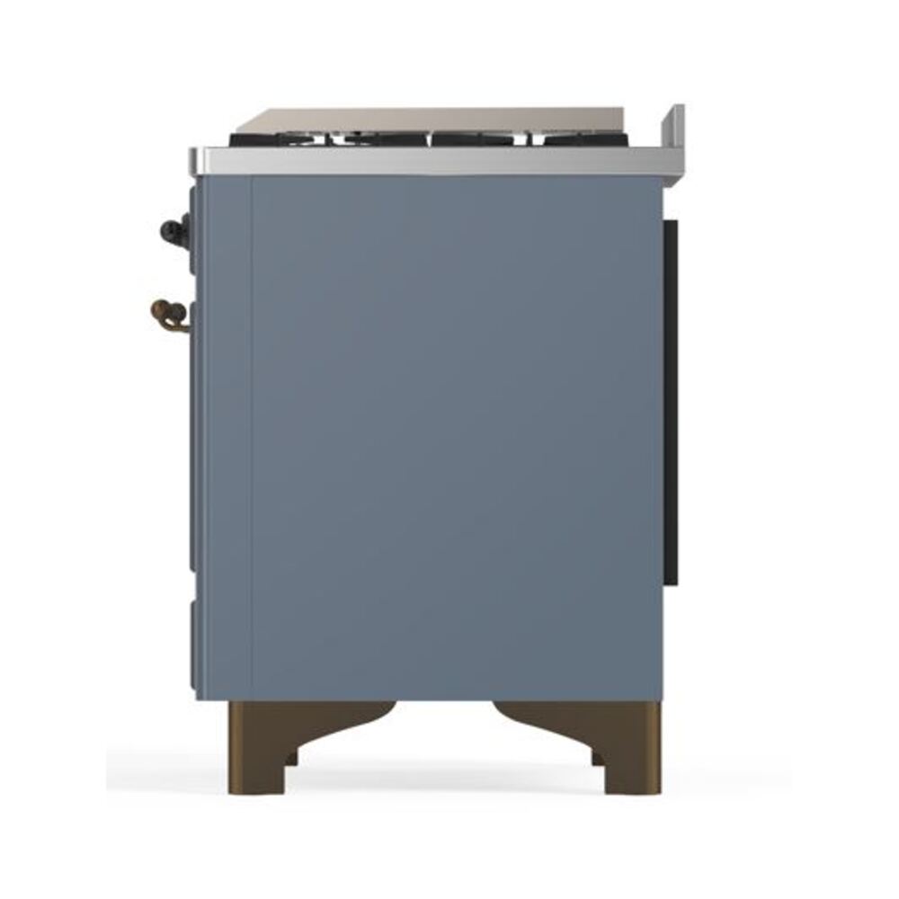 ILVE UMD10F Majestic II 40 inch Dual Fuel Range with 6 Burners, Griddle