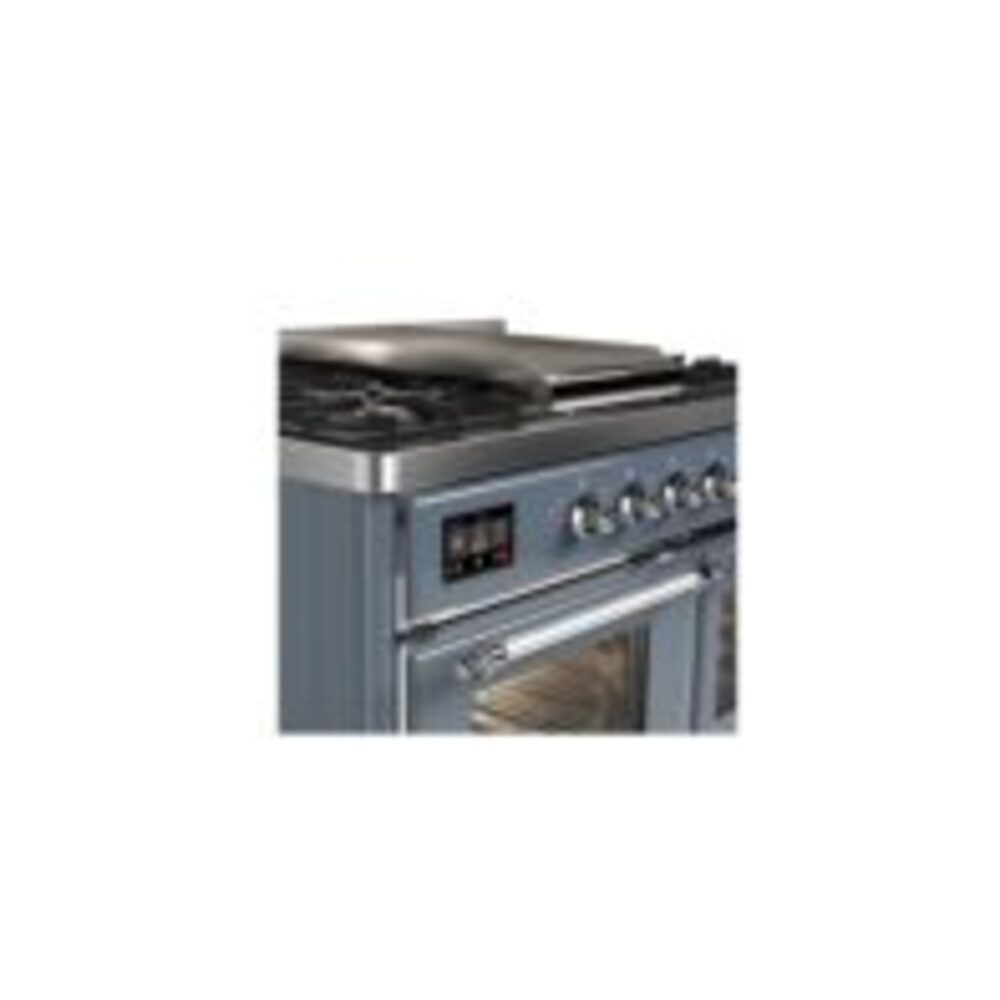 ILVE UMD10F Majestic II 40 inch Dual Fuel Range with 6 Burners, Griddle