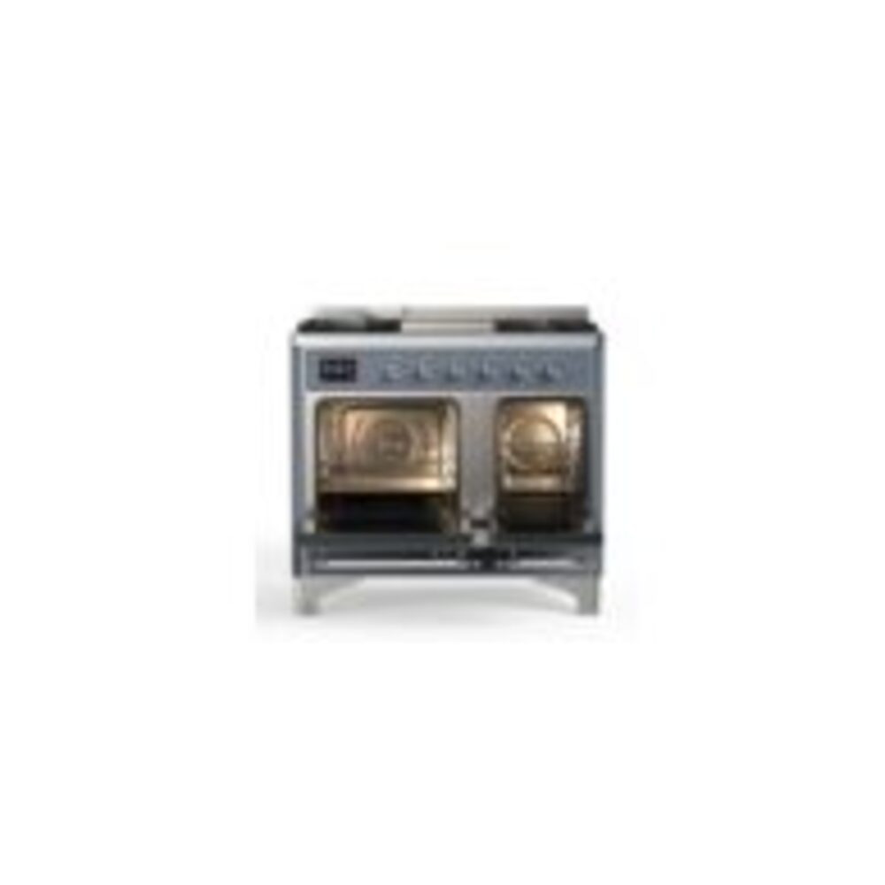 ILVE UMD10F Majestic II 40 inch Dual Fuel Range with 6 Burners, Griddle