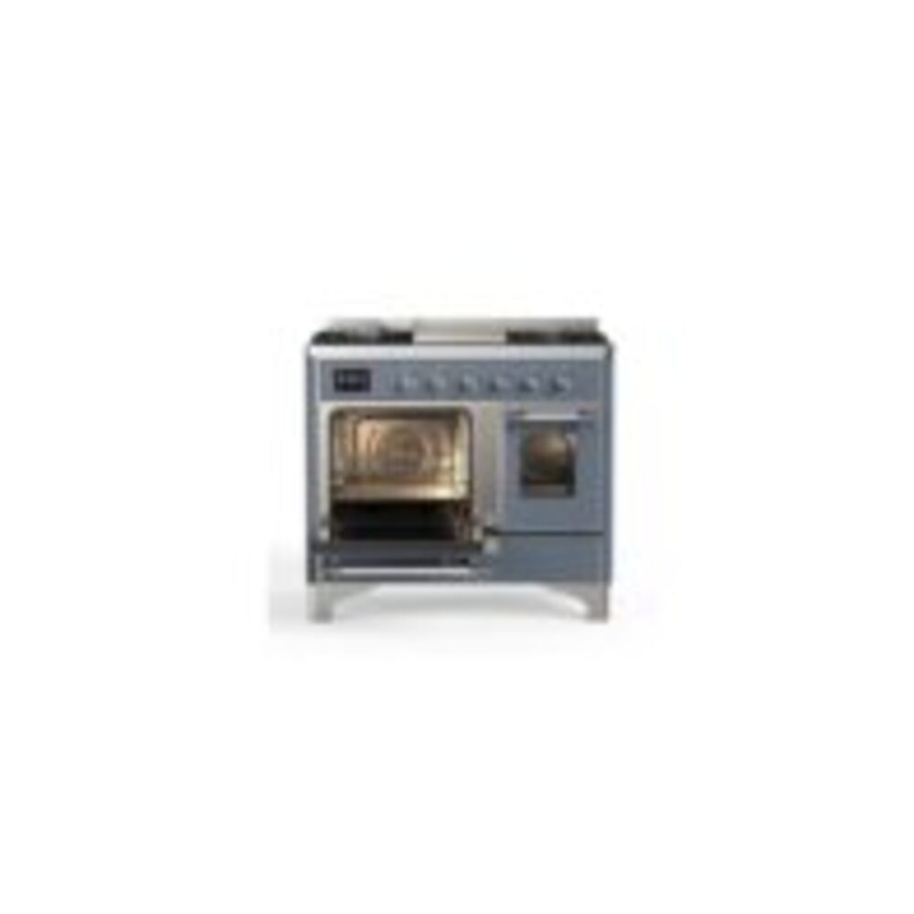 ILVE UMD10F Majestic II 40 inch Dual Fuel Range with 6 Burners, Griddle