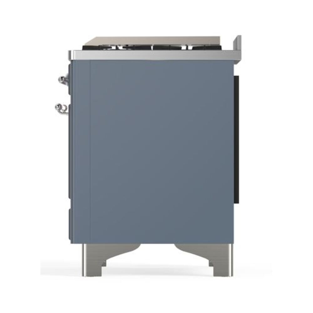 ILVE UMD10F Majestic II 40 inch Dual Fuel Range with 6 Burners, Griddle