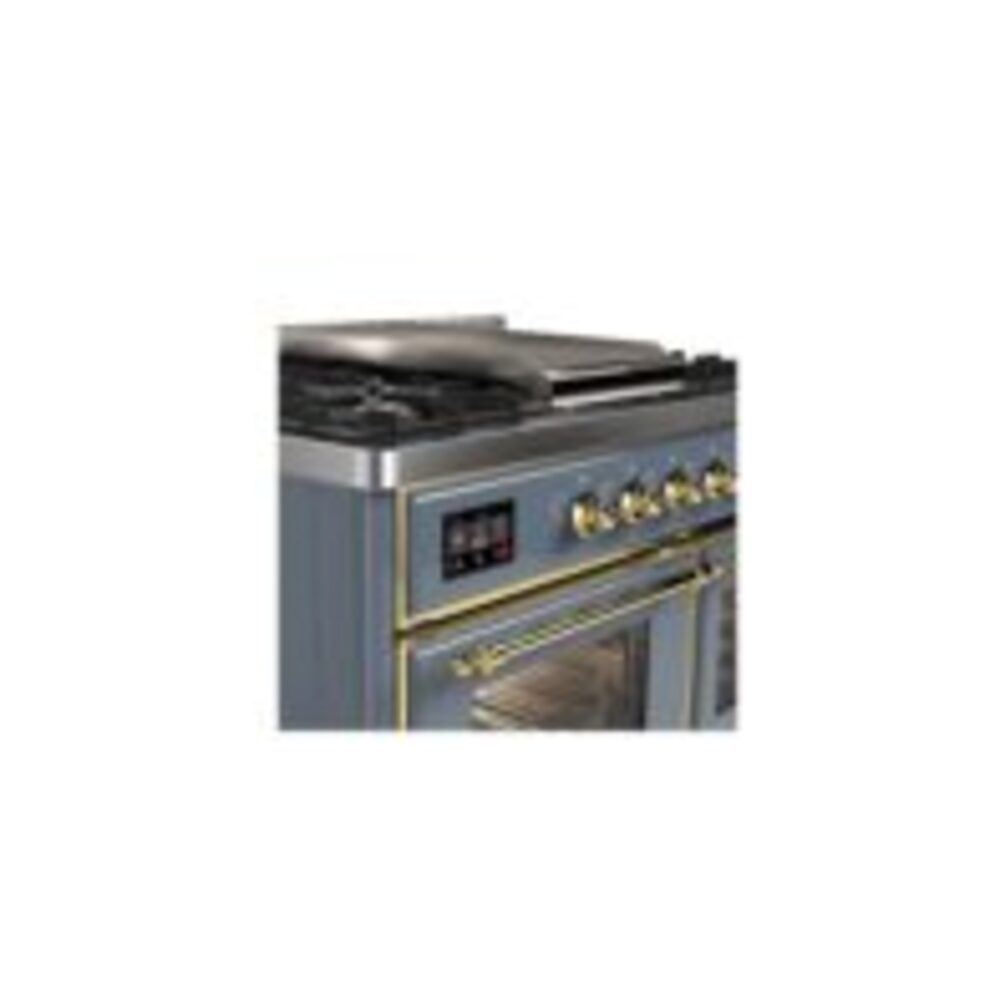 ILVE UMD10F Majestic II 40 inch Dual Fuel Range with 6 Burners, Griddle