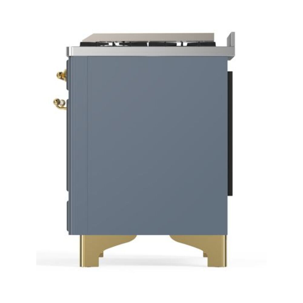 ILVE UMD10F Majestic II 40 inch Dual Fuel Range with 6 Burners, Griddle