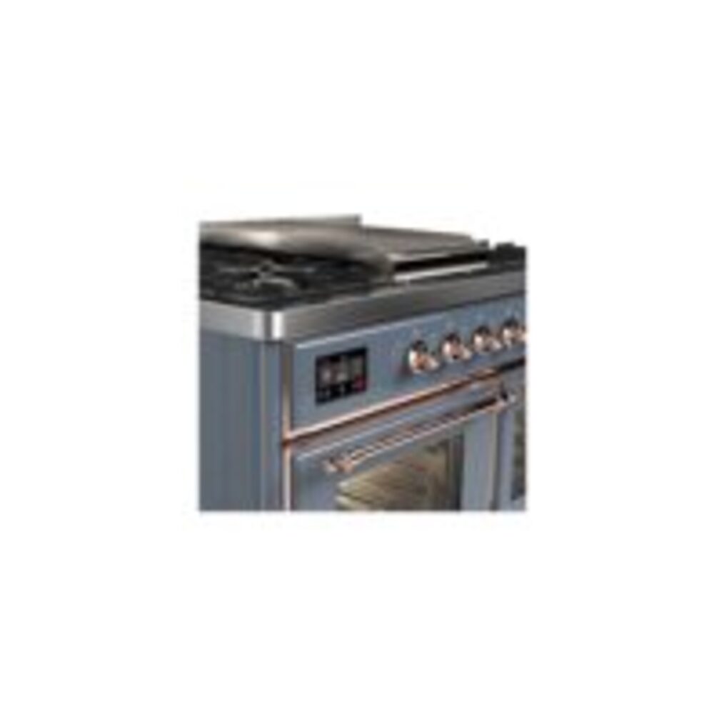 ILVE UMD10F Majestic II 40 inch Dual Fuel Range with 6 Burners, Griddle