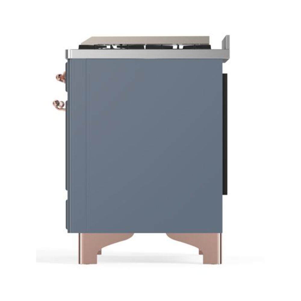 ILVE UMD10F Majestic II 40 inch Dual Fuel Range with 6 Burners, Griddle