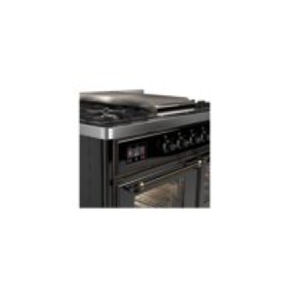 ILVE UMD10F Majestic II 40 inch Dual Fuel Range with 6 Burners, Griddle