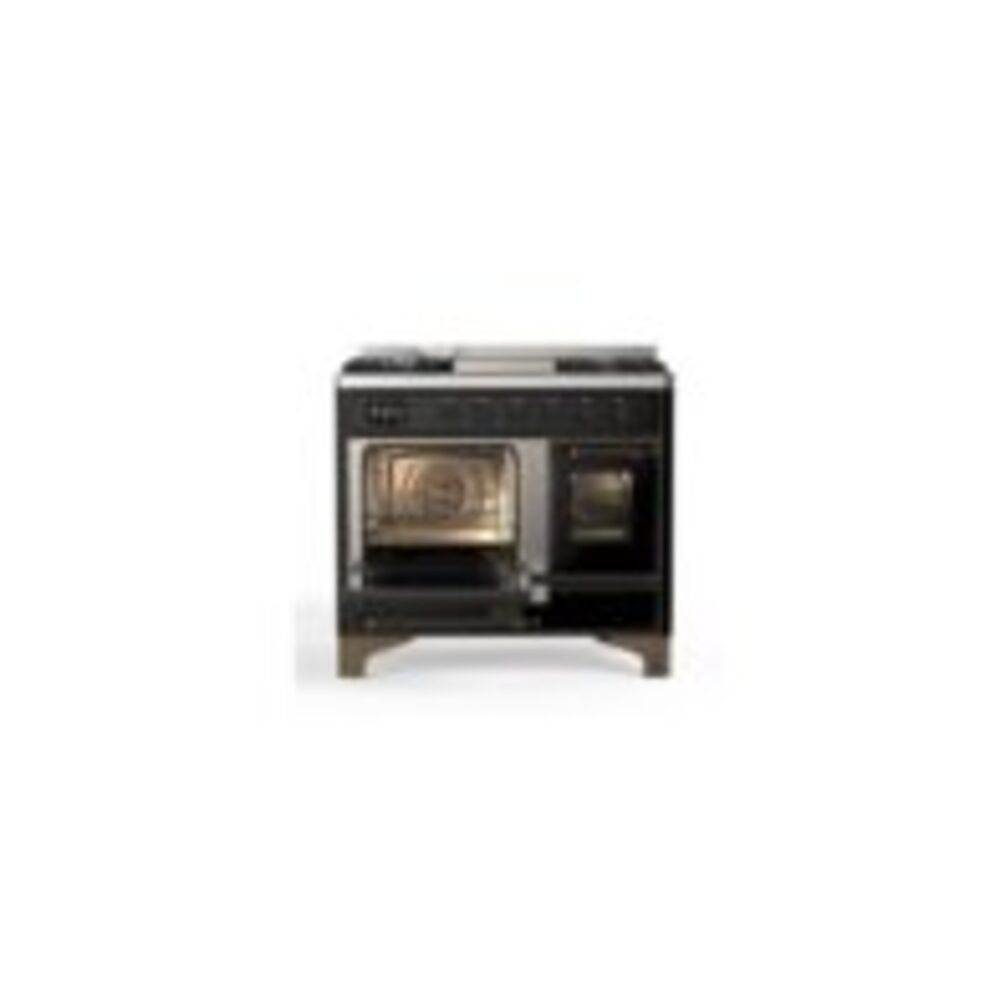 ILVE UMD10F Majestic II 40 inch Dual Fuel Range with 6 Burners, Griddle