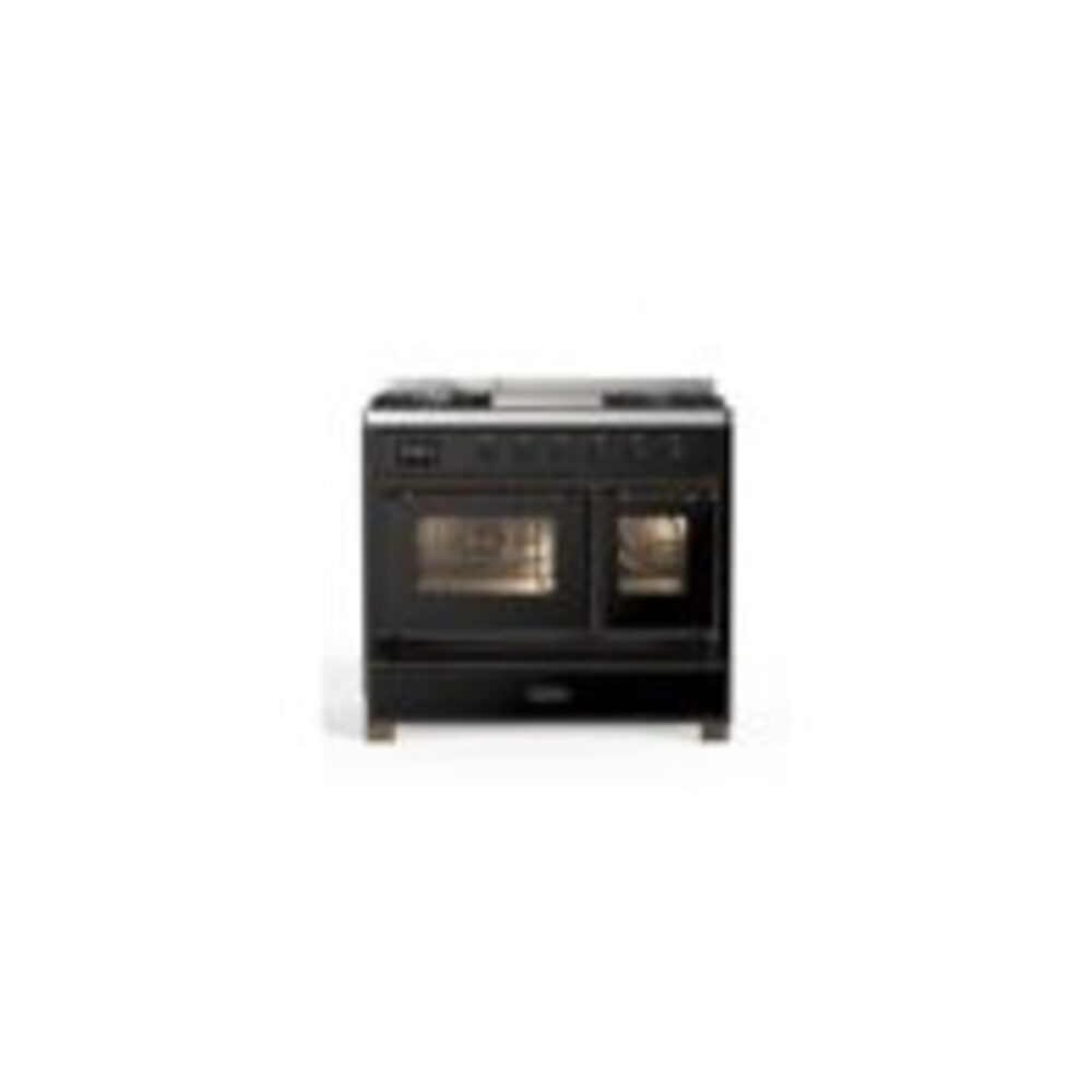 ILVE UMD10F Majestic II 40 inch Dual Fuel Range with 6 Burners, Griddle