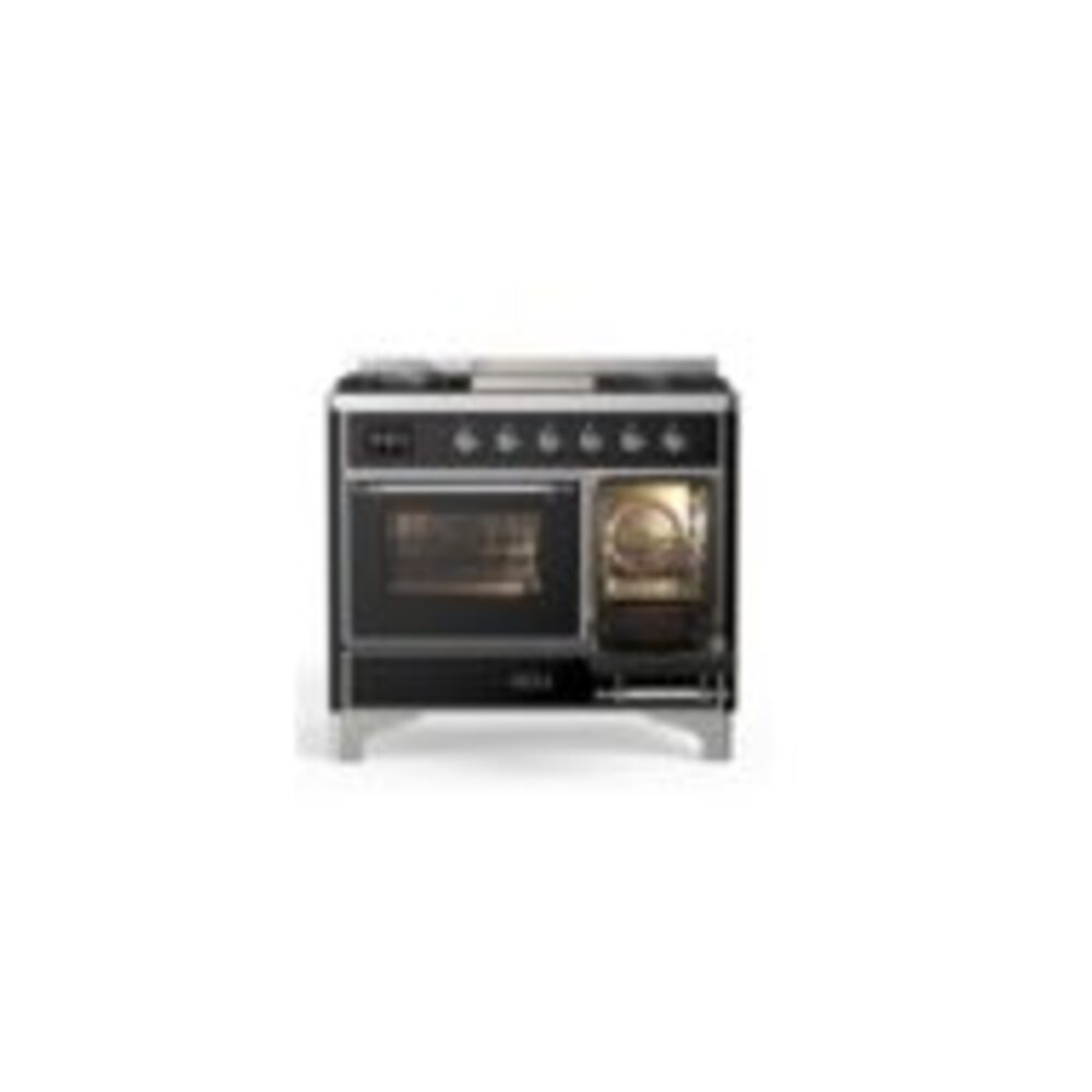 ILVE UMD10F Majestic II 40 inch Dual Fuel Range with 6 Burners, Griddle