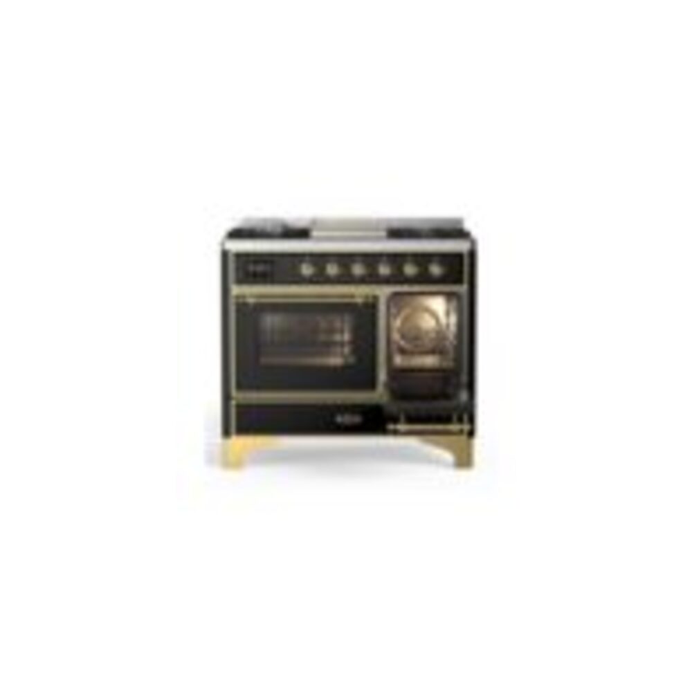 ILVE UMD10F Majestic II 40 inch Dual Fuel Range with 6 Burners, Griddle