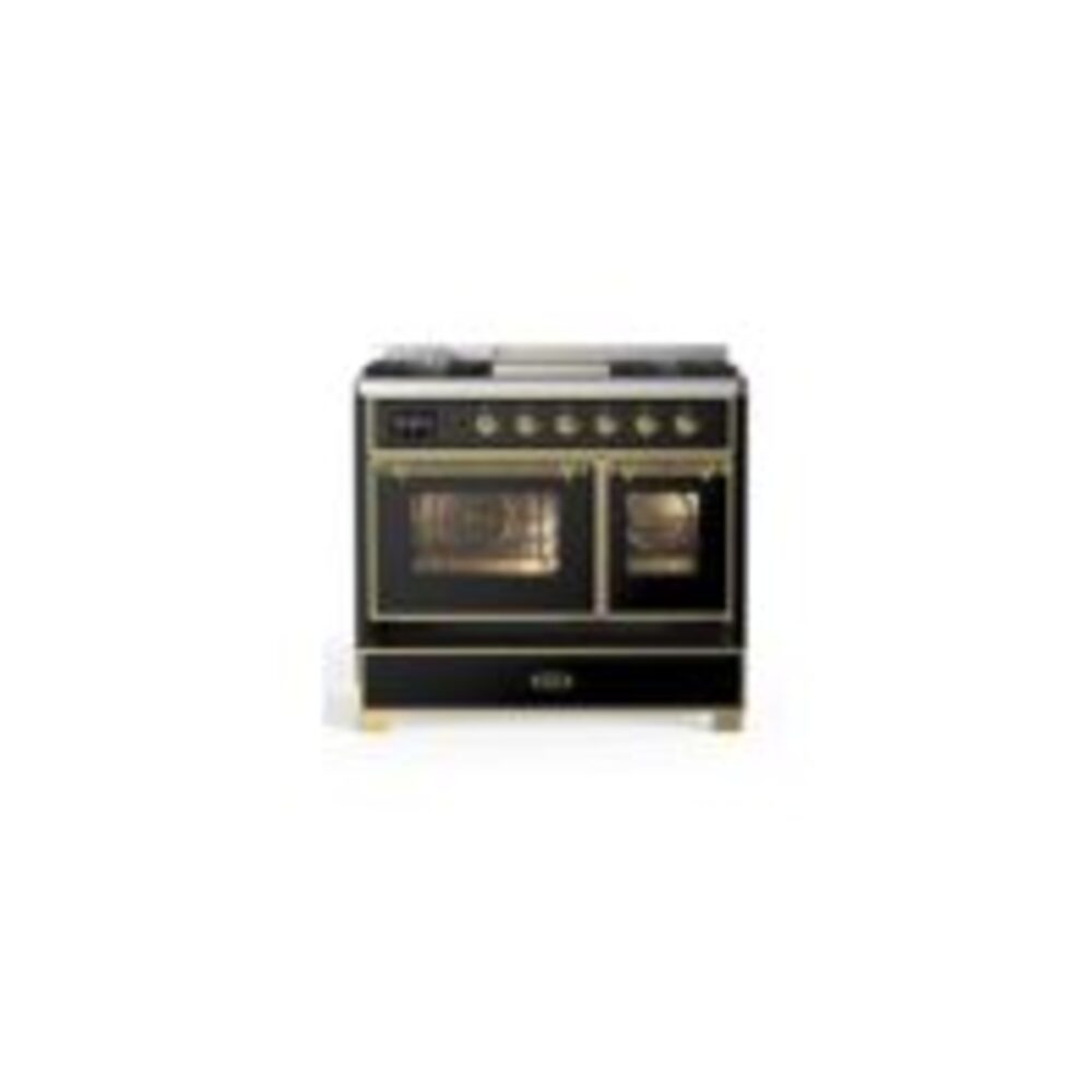 ILVE UMD10F Majestic II 40 inch Dual Fuel Range with 6 Burners, Griddle