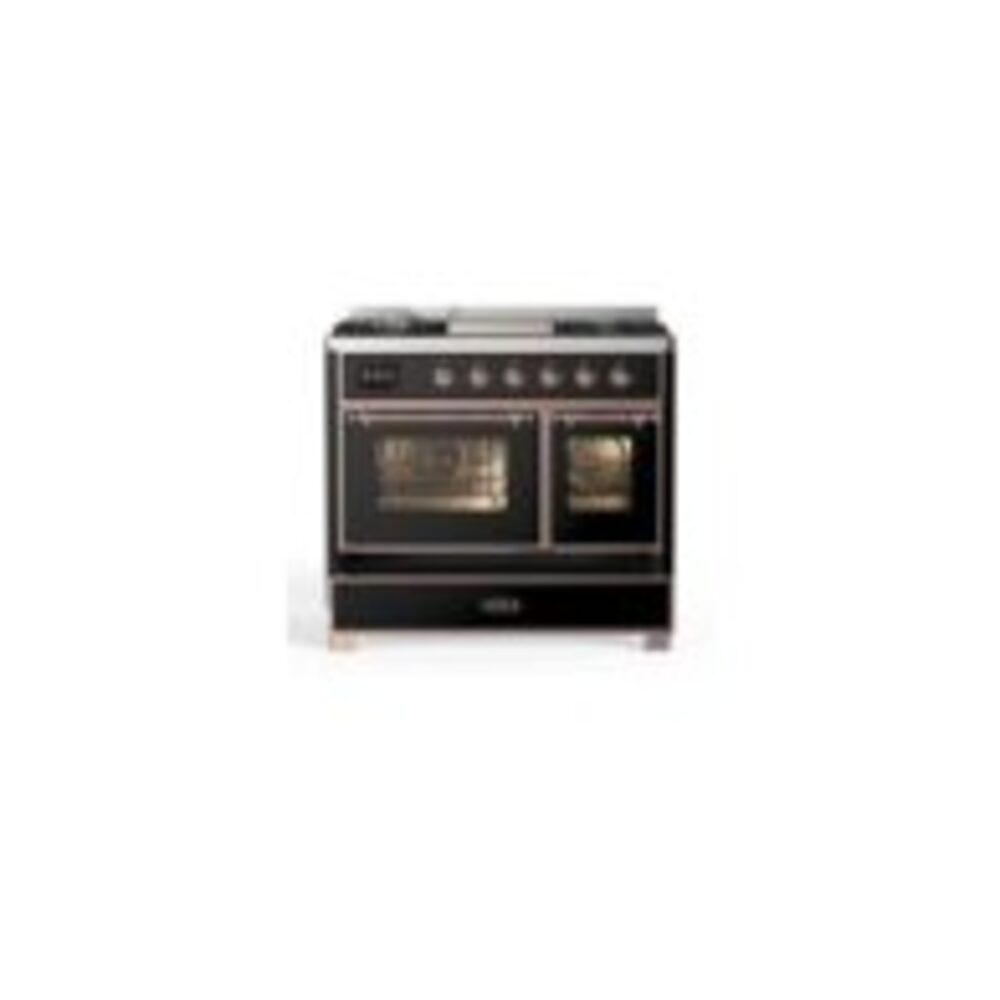 ILVE UMD10F Majestic II 40 inch Dual Fuel Range with 6 Burners, Griddle