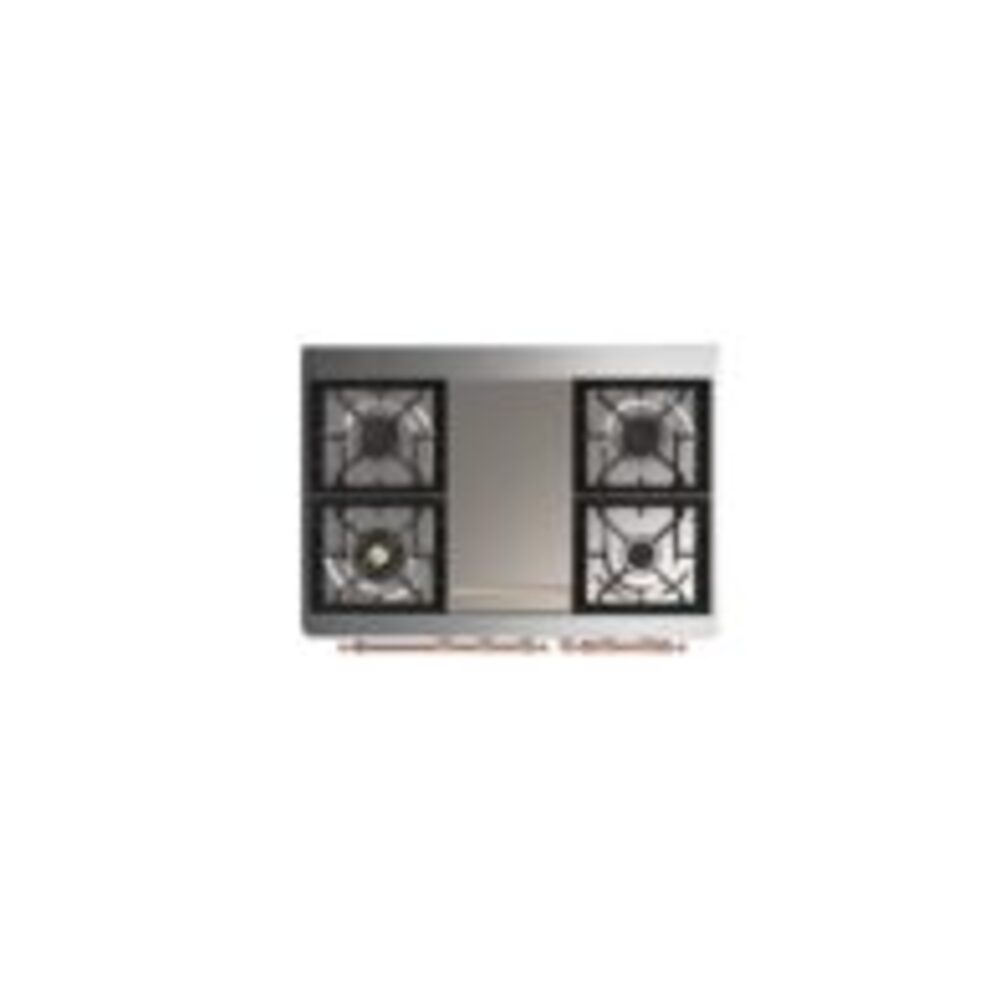 ILVE UMD10F Majestic II 40 inch Dual Fuel Range with 6 Burners, Griddle