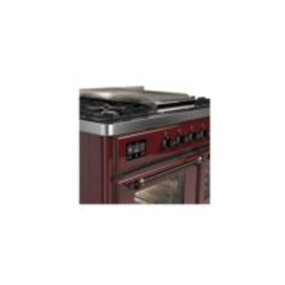 ILVE UMD10F Majestic II 40 inch Dual Fuel Range with 6 Burners, Griddle