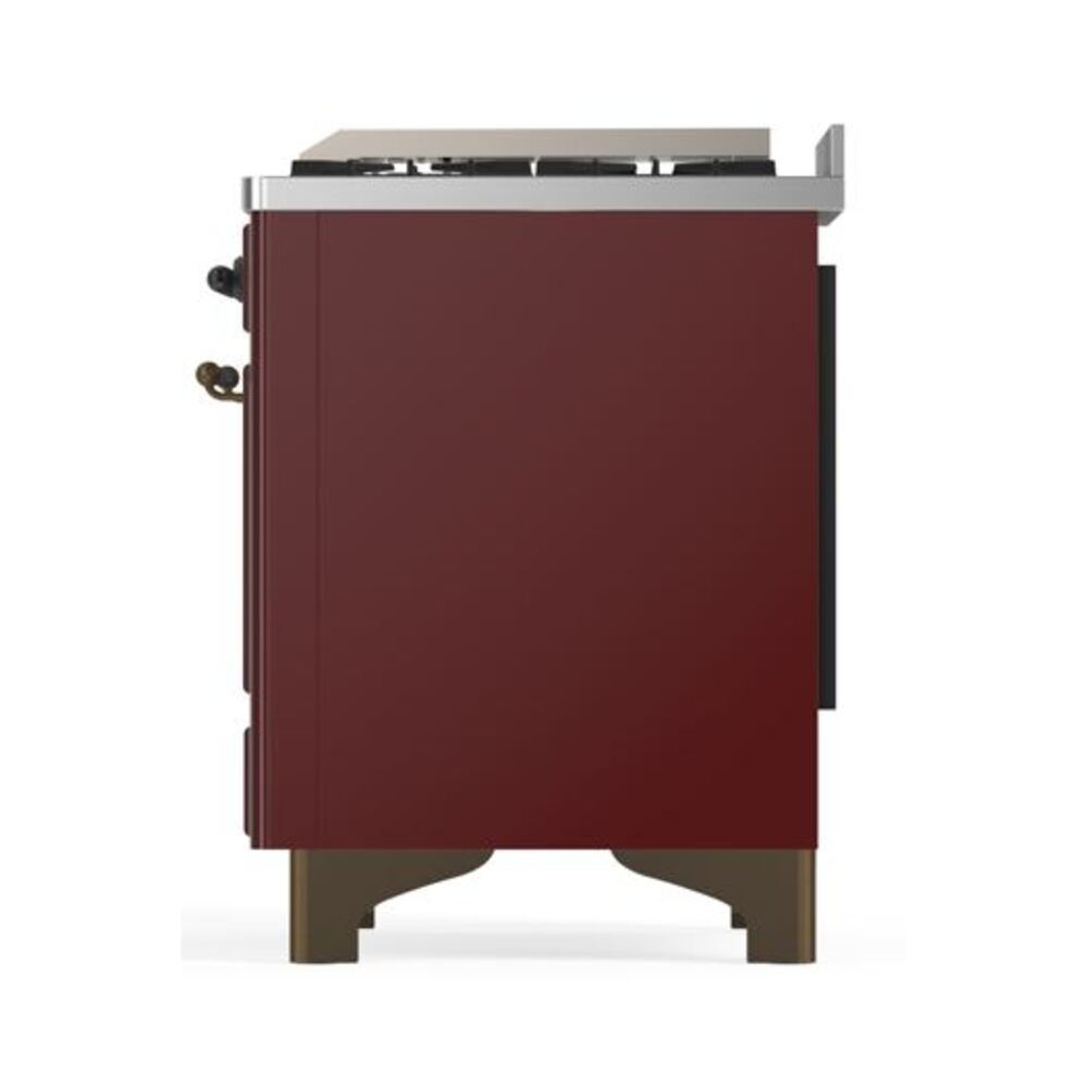 ILVE UMD10F Majestic II 40 inch Dual Fuel Range with 6 Burners, Griddle