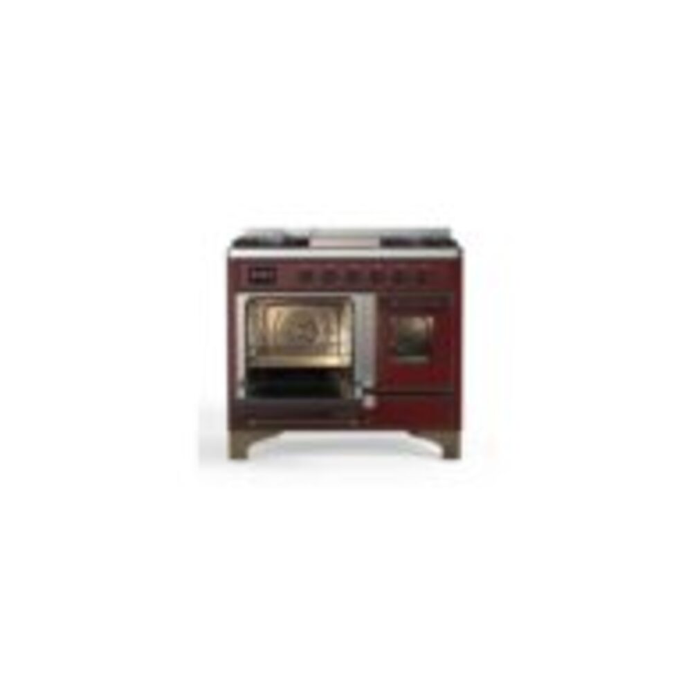 ILVE UMD10F Majestic II 40 inch Dual Fuel Range with 6 Burners, Griddle