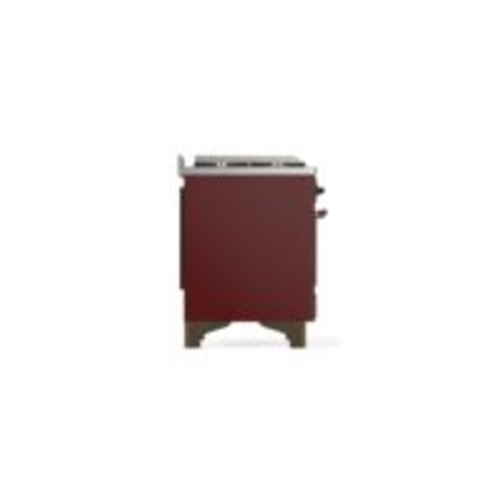 ILVE UMD10F Majestic II 40 inch Dual Fuel Range with 6 Burners, Griddle