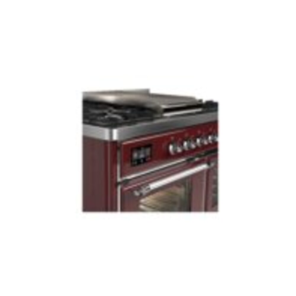 ILVE UMD10F Majestic II 40 inch Dual Fuel Range with 6 Burners, Griddle