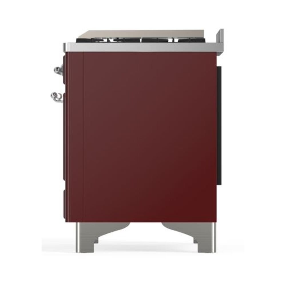 ILVE UMD10F Majestic II 40 inch Dual Fuel Range with 6 Burners, Griddle