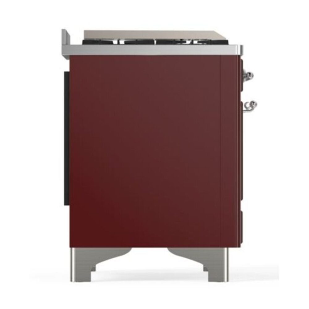ILVE UMD10F Majestic II 40 inch Dual Fuel Range with 6 Burners, Griddle