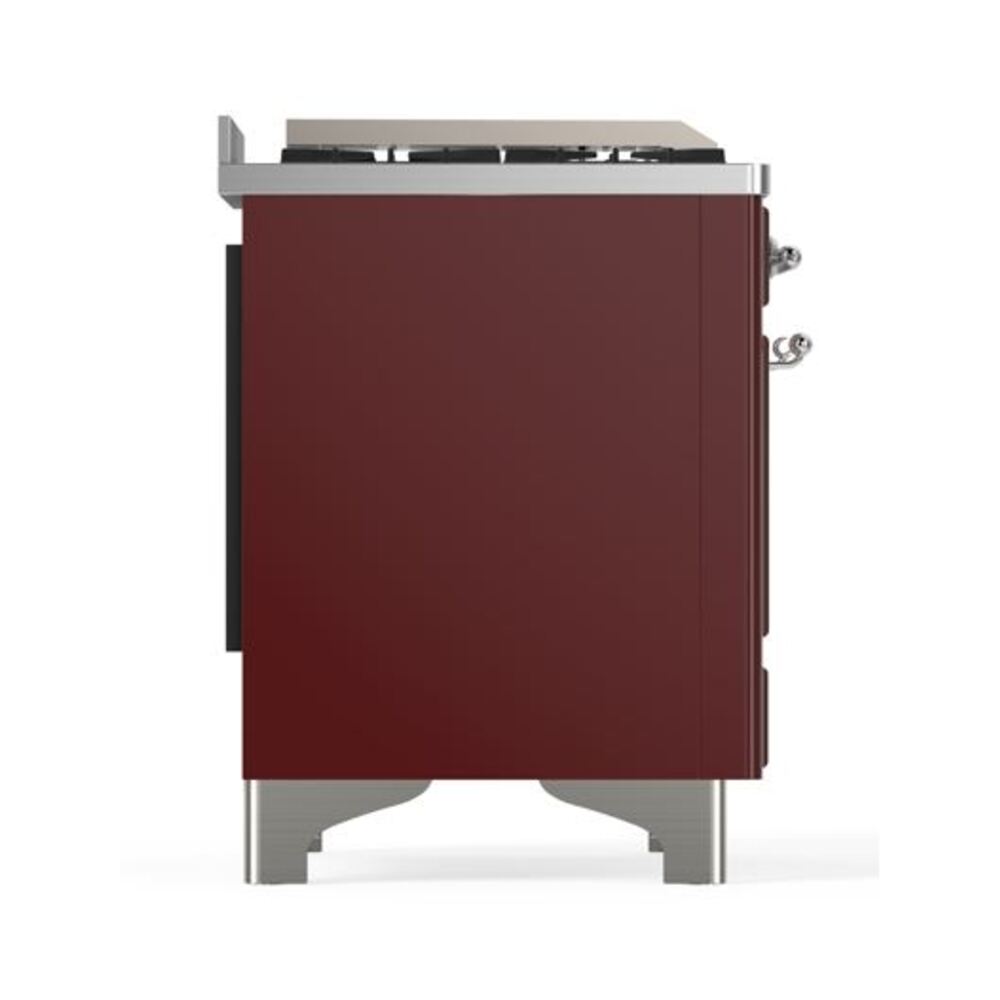 ILVE UMD10F Majestic II 40 inch Dual Fuel Range with 6 Burners, Griddle