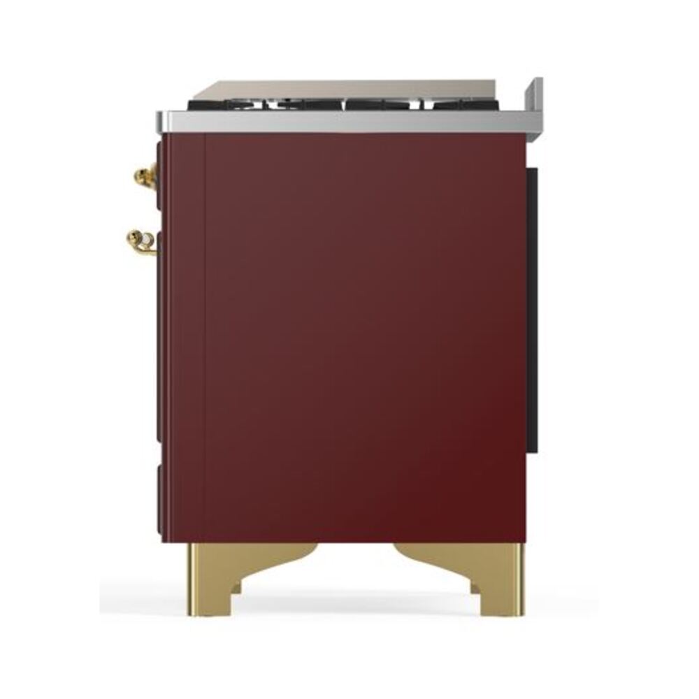 ILVE UMD10F Majestic II 40 inch Dual Fuel Range with 6 Burners, Griddle