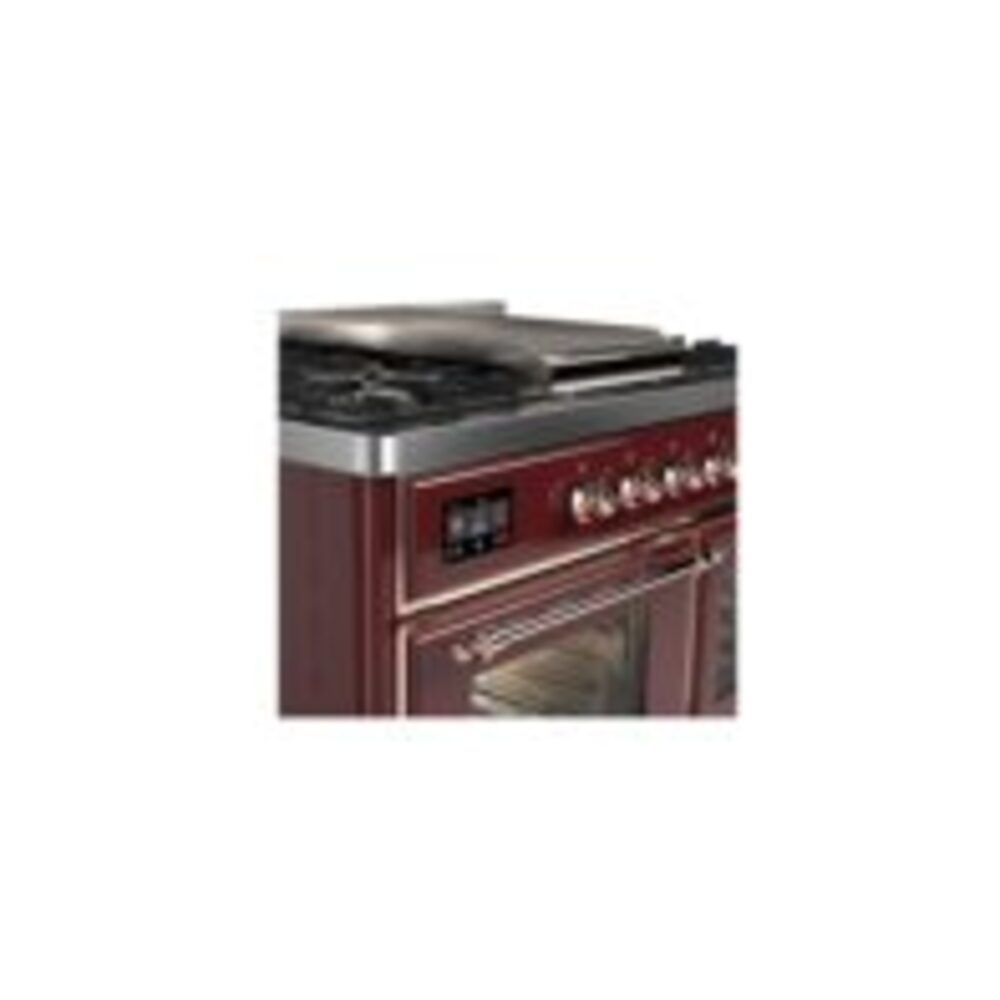 ILVE UMD10F Majestic II 40 inch Dual Fuel Range with 6 Burners, Griddle