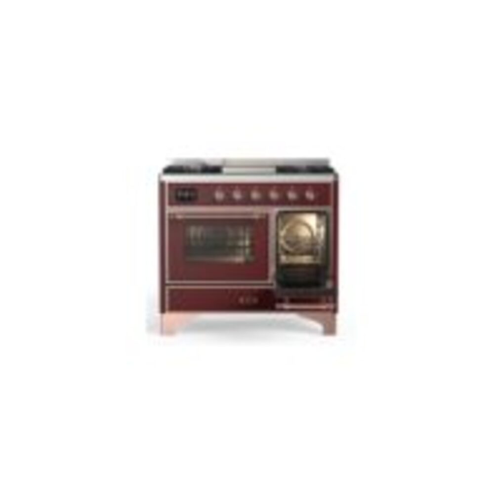 ILVE UMD10F Majestic II 40 inch Dual Fuel Range with 6 Burners, Griddle