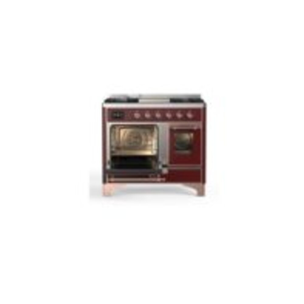 ILVE UMD10F Majestic II 40 inch Dual Fuel Range with 6 Burners, Griddle