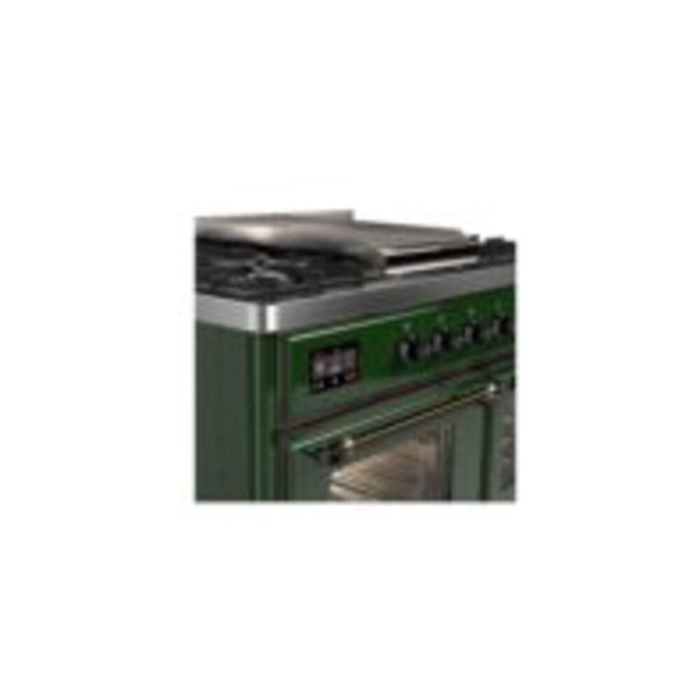 ILVE UMD10F Majestic II 40 inch Dual Fuel Range with 6 Burners, Griddle
