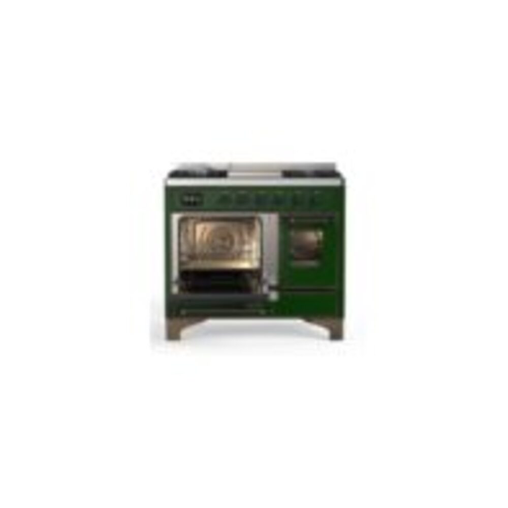 ILVE UMD10F Majestic II 40 inch Dual Fuel Range with 6 Burners, Griddle